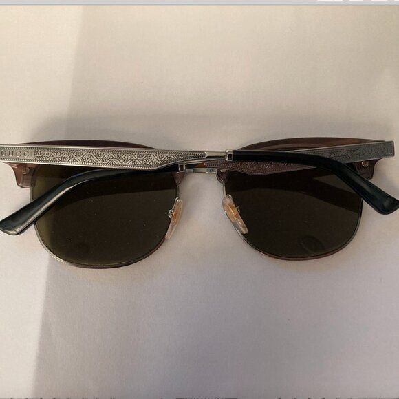 Gucci Green Square Sunglasses Havana GG0051S - Picture 5 of 6